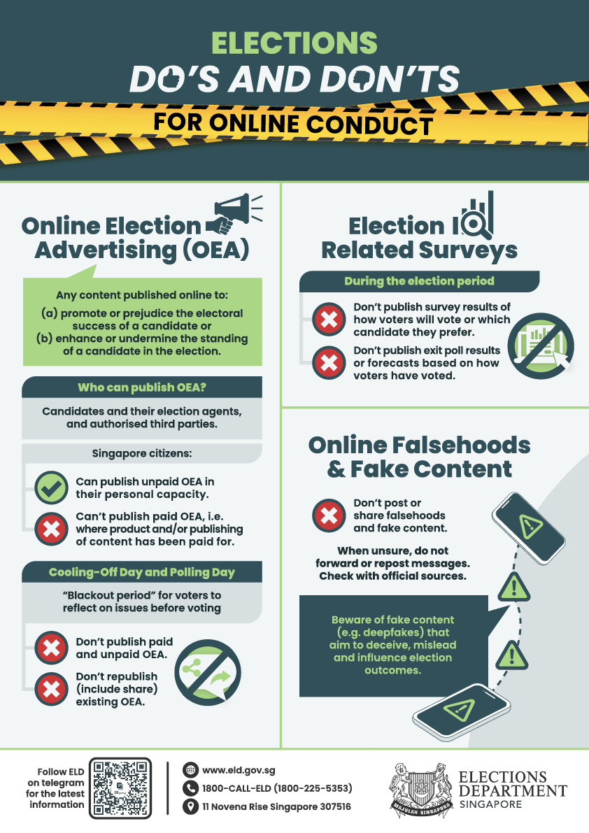 Do’s & Don’ts for Online Conduct